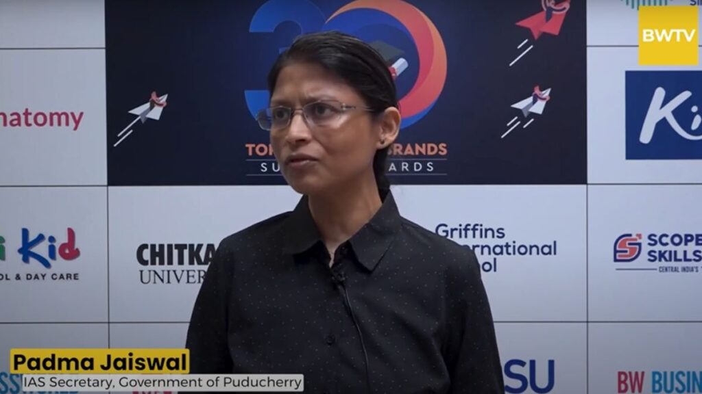 Smt.-Padma-Jaiswal-IAS-Championing-Education-Reform-in-Puducherry-BW-Super-30-Top-Education-Brands-2023