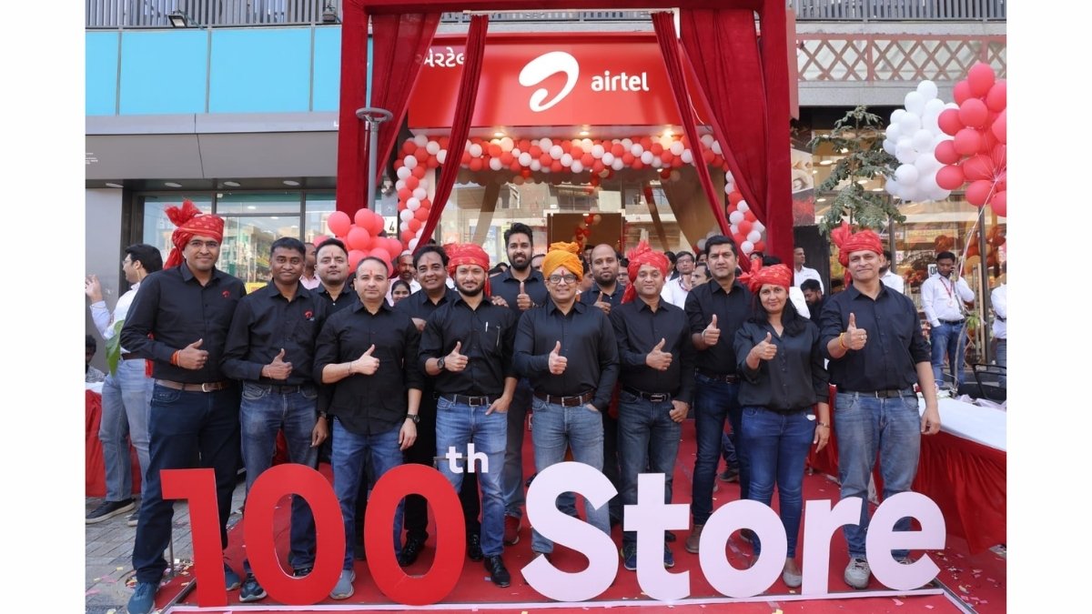 Airtel opens its 100th retail store in Gujarat,Airtel Gujarat-PNN